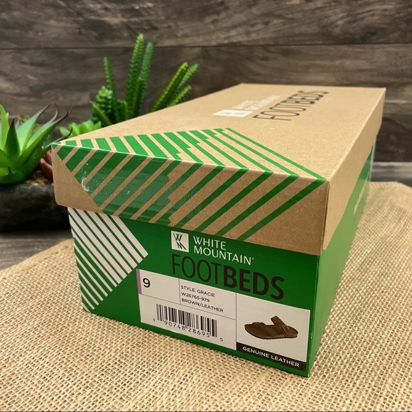 NIB White Mountain Gracie Footbed Thong Sandal - Picture 13 of 13